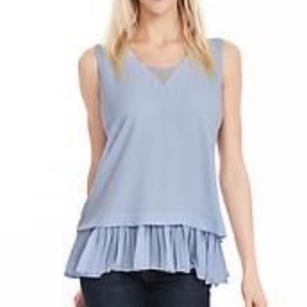 NWT Banana Republic Light Blue Dressy Tank
